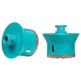 Коронка-фреза алмазная по керамограниту BIHUI "Turbo" 68-88мм DMM68