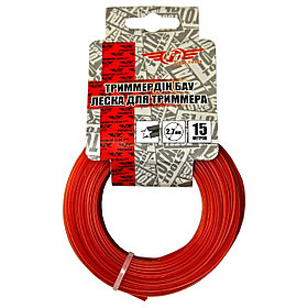 Леска для триммера TOTALTOOLS звезда 2.7x15м 2715TS