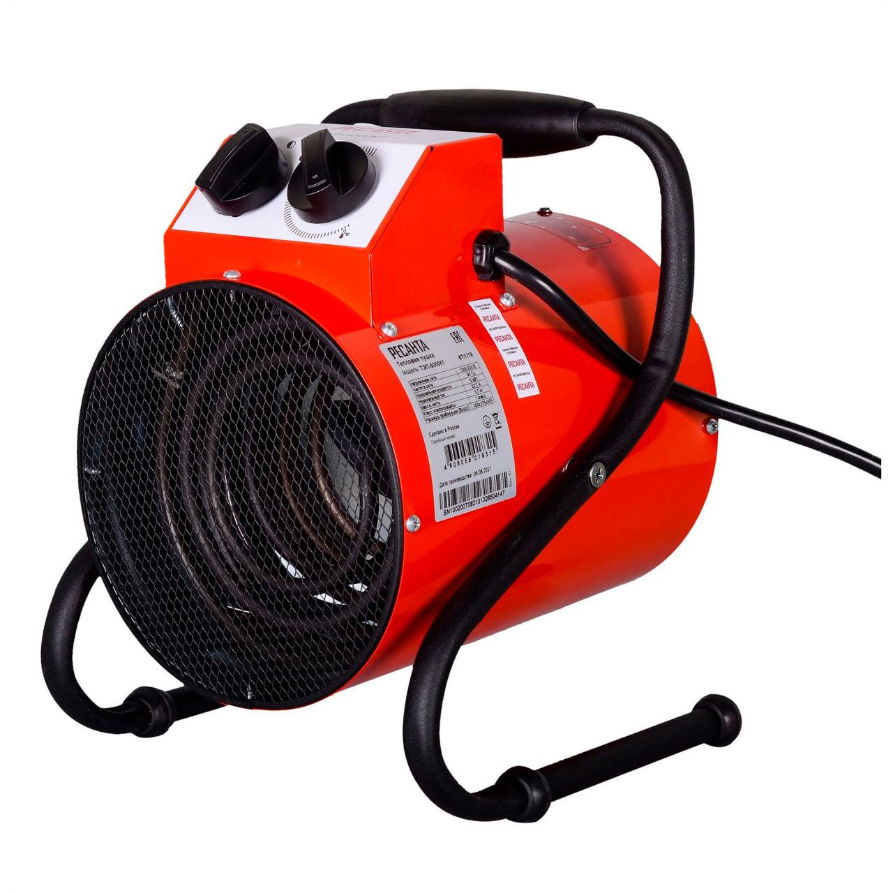 Пушка электрическая Ресанта ТЭП-5000К1 67/1/19, фото 1