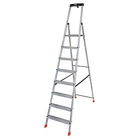 Стремянка алюминиевая KRAUSE "MONTO" SAFETY 1х8 128980