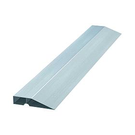 Правило алюминиевое с уровнем, 2 ампулы, 2м Hobbi 16-2-200