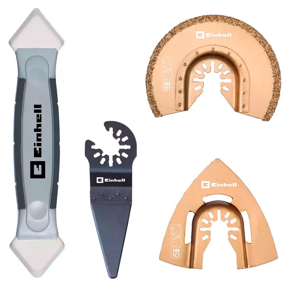 Einhell Multitool Set tiles реноваторына арналған керек-жарақтар жинағы 4 дана. 49708750, фото 1