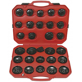 Набор съемников масляного фильтра FORCE чашки 30шт 61917