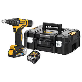 Аккумуляторный заклепочник DeWalt DCF403E1GT-QW