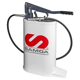 Насос с овальной емкостью для консистентной смазки SAMOA 350бар 16л 150000