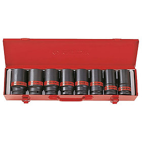 Набор ударных глубоких торцевых головок KING TONY 3/4" 8шт. 6410SP