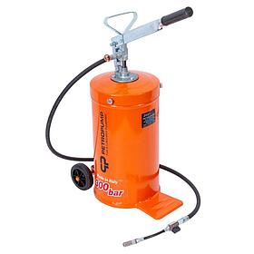 Солидолонагнетатель ручной передвижной Petropump на колесах профессиональный 16кг PP210010