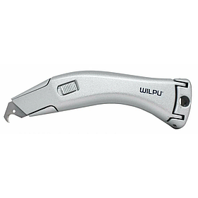 Нож с трапециевидным лезвием WILPU WCM005 HEAVY PREMIUM 18 мм металлическая рукоятка 5090500000