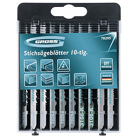 Набор полотен для электролобзика универсальный GROSS 10шт. 78295