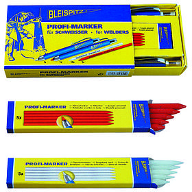 Набор механических карандашей Bleispitz Profi-Marker для сварщика 17шт. 0440