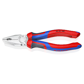 Плоскогубцы комбинированные KNIPEX 16mm² 2.2-12х180мм 0305180
