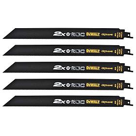 Набор полотен для сабельной пилы по металлу DeWALT 5шт. DT2409L-QZ