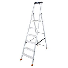 Стремянка алюминиевая KRAUSE "MONTO" Solido 1х6 126658