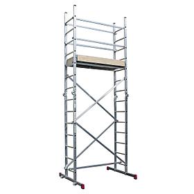 Подмости шарнирная передвижная универсальная KRAUSE CORDA 2x14 4.85м 916273