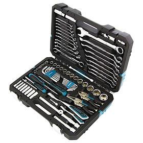 Набор инструментов GROSS CrV 120 зубьев 78 предметов 1/4" 1/2" 14148