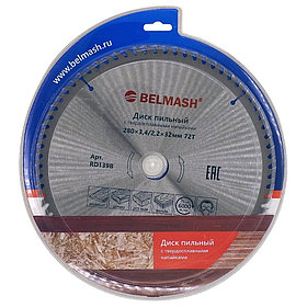 Диск пильный БЕЛМАШ 72Т RD139B