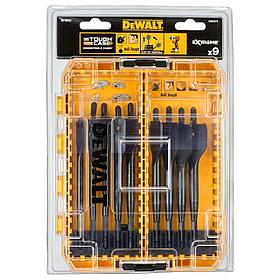 Набор перьевых сверл по дереву в кейсе DeWALT "EXTREME" 12-32мм 9шт. DT70751-QZ