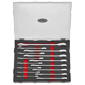 Набор трещоточных рожково-накидных ключей FORCE 15шт. K5156