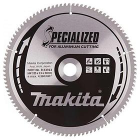 Диск пильный по алюминию Makita 120T 355x30/25x2.4мм B-43913