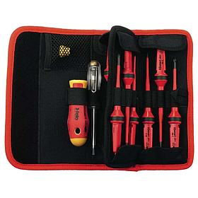 Набор стержней диэлектрических Felo SL PH PZ TX и рукоятка E-SMART 12шт. 06381204