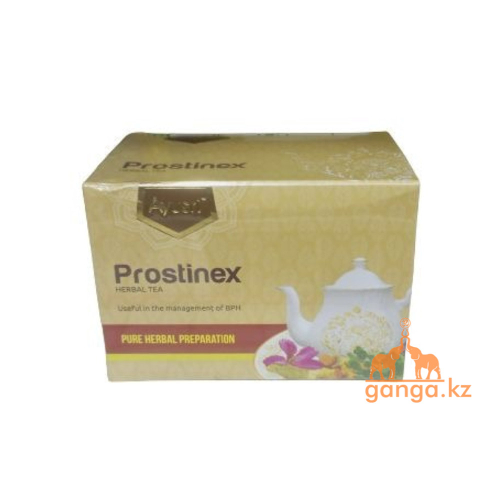 Травяной чай от простатита Простинекс (Prostinex herbal tea AYUSRI), 20 пак, фото 1