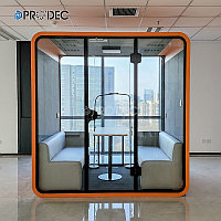 Акустические кабины для переговоров, курения, смартфойнтов, Релаксация в звукоизолированной будке