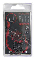 Крючки "Volzhanka Wide Gape Teflon" # 10 (10шт/уп)