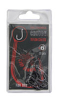 Крючки "Volzhanka Choddy Teflon" # 6 (10шт/уп)