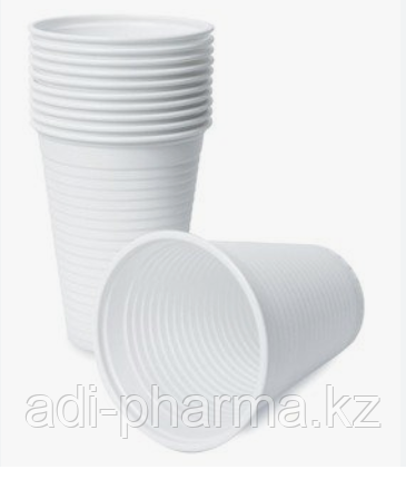 Стакан 200 мл. белый, фото 1
