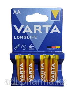 Батарейка AA VARTA 4 шт, фото 1