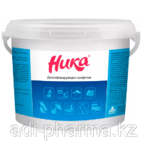 Салфетки дезинфицирующие Ника, 300 шт, Россия, фото 1