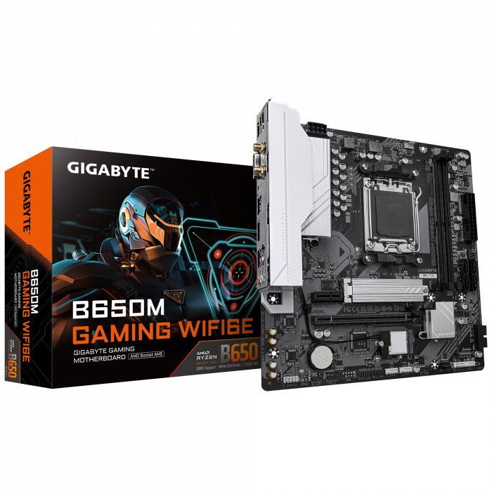 Материнская плата Gigabyte B650M GAMING WIFI6E (B650M GAMING WIFI6E 1.2), фото 1
