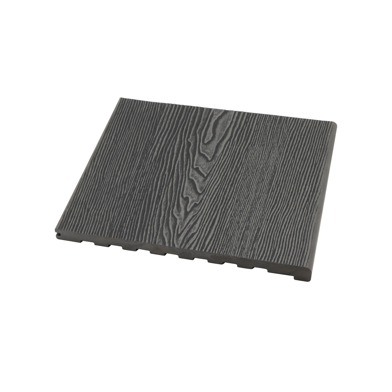 Ступень ДПК SinoDeck Passa Темно-серый, 3D дерево, фото 1