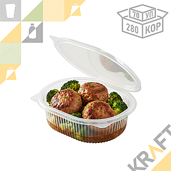 Контейнер РКС 500мл "Ракушка" Для Горячего PP (85/340)