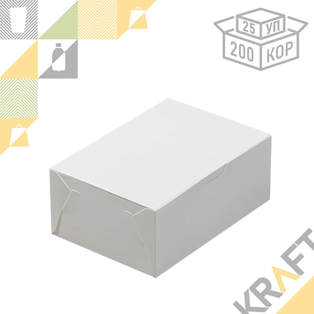 ForG SIMPLE W 200*140*80, Короб для десертов SOFT-TOUCH (25/200), фото 1