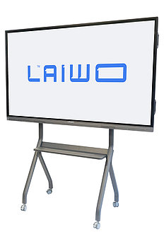 **Интерактивная панель LAIWO 75″ 4K (Android 14, 8 ГБ RAM / 128 ГБ ROM) с мобильным кронштейном**