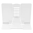 Подставка для книг СТАММ, металлическая, регулируемый угол наклона, белая, фото 4