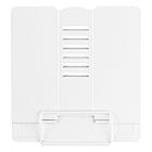 Подставка для книг СТАММ, металлическая, регулируемый угол наклона, белая, фото 5