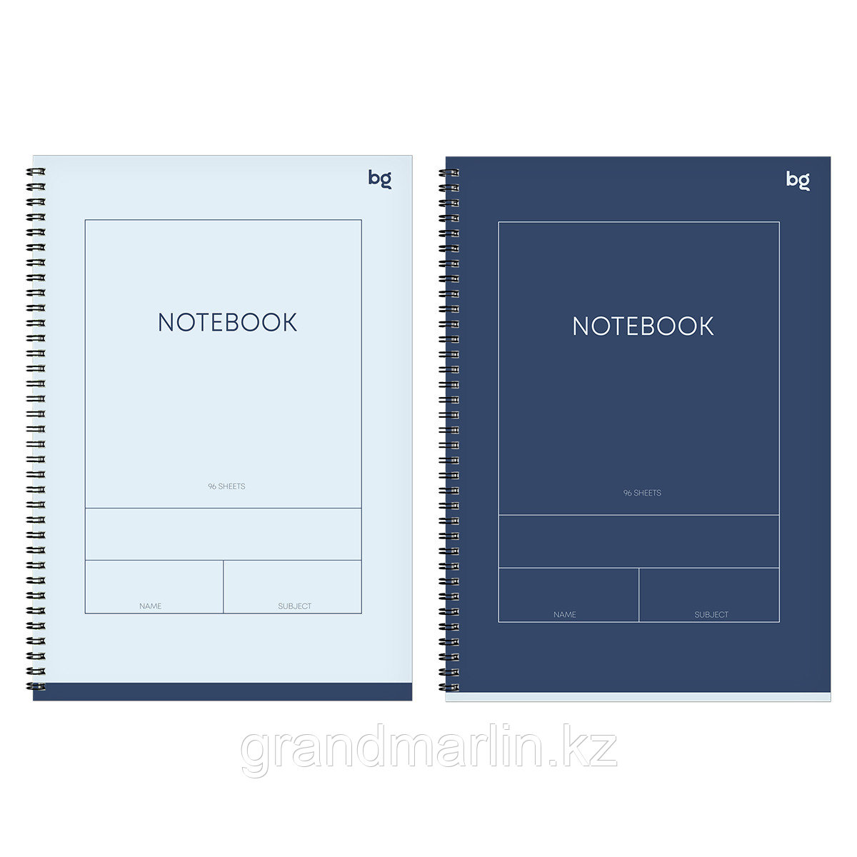 Тетрадь 96л., А4, клетка, на гребне BG "Mono style", фото 1