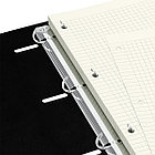 Тетрадь на кольцах А4, 120л., кожзам,  BG "Моно. Черный", фото 7