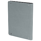 Тетрадь на кольцах А5, 120л., кожзам,  BG "Моно. Серый", фото 2