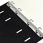 Тетрадь на кольцах А5, 120л., кожзам,  BG "Моно. Серый", фото 6