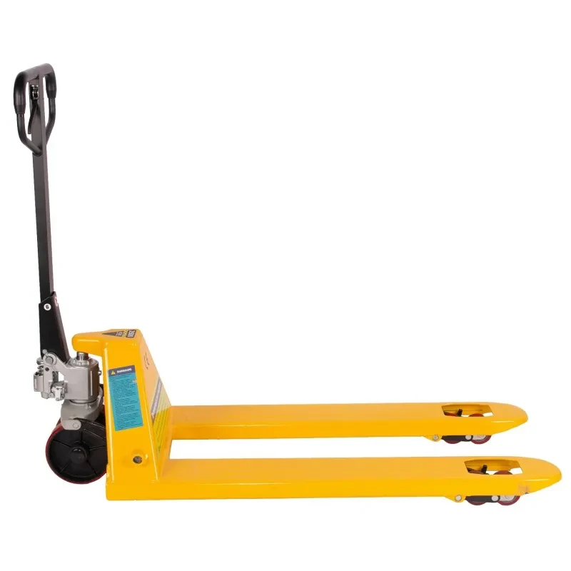 Тележка гидравлическая 3500 кг 1150 мм TOR PWH35-II (ПУ колеса), 1002514, фото 1