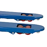 Тележка гидравлическая 2500 кг 800 мм TOR RHP (ПУ колеса), 118258, фото 3