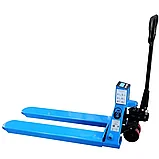 Тележка гидравлическая 2000 кг 1150 мм TOR CBY-CW2 с весами (ПУ колеса), фото 3