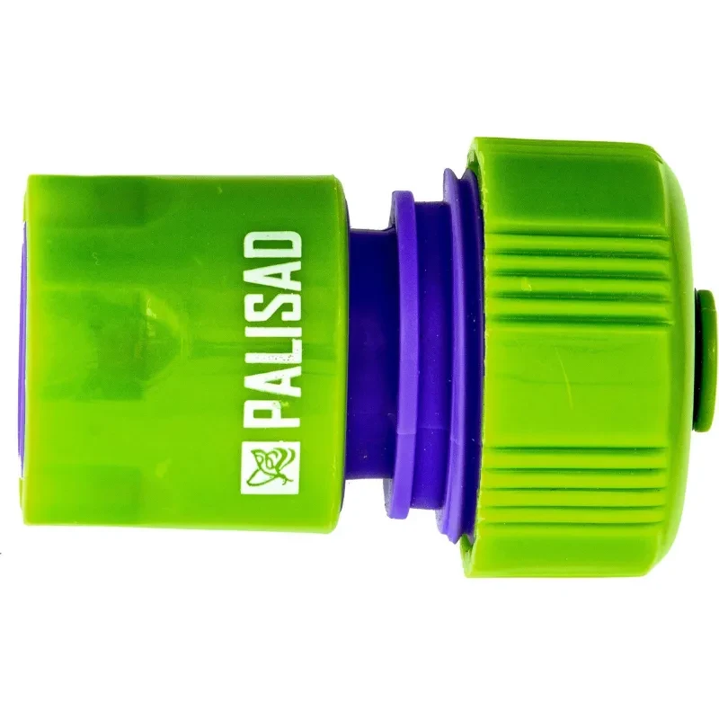 Соединитель для шланга пластм быстросъем 3/4 аквастоп Palisad 66165, фото 1