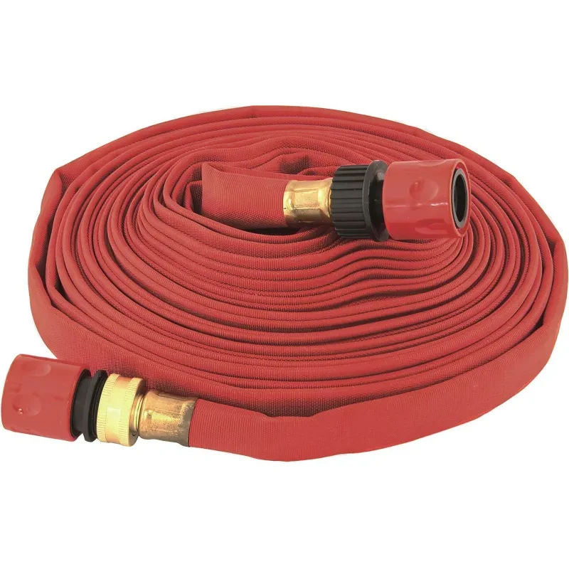 Шланг для полива тканевый с латунными фитингами 3/4, 30 м Feona 003-3430, фото 1