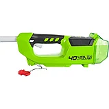 Снегоуборщик аккумуляторный бесщет. Greenworks GD40SSK2 (2600807UA), фото 6