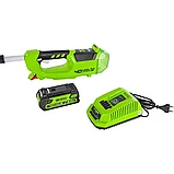 Снегоуборщик аккумуляторный бесщет. Greenworks GD40SSK2 (2600807UA), фото 9