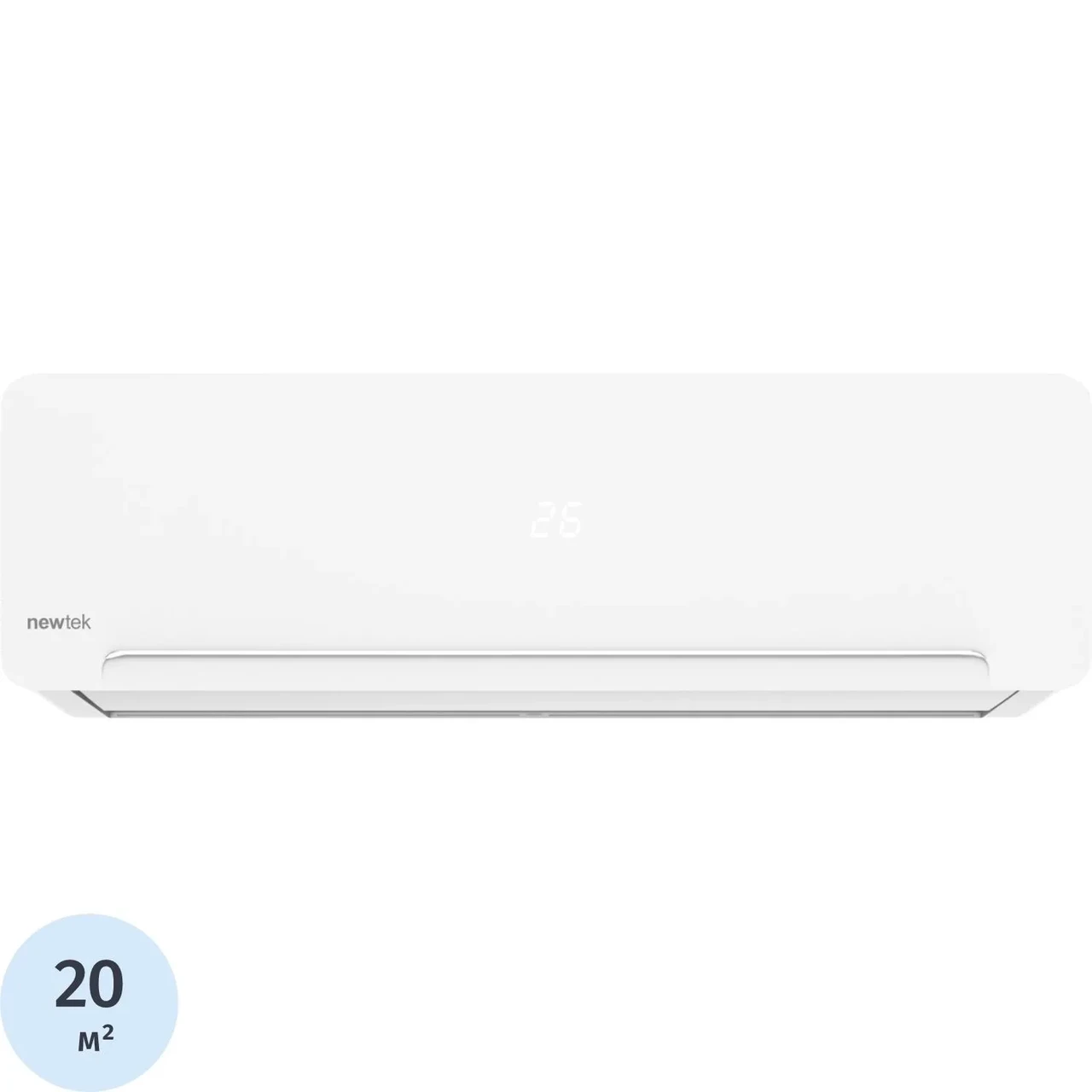 Сплит-система Newtek NT-65CHD07LED дисп.,Golden Fin, компр GMCC, фото 1